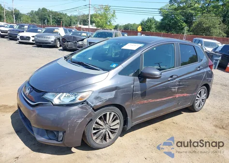 2015 Honda Fit Ex/Ex-L z USA, uszkodzony, nr VIN 3HGGK5H80FM703475
